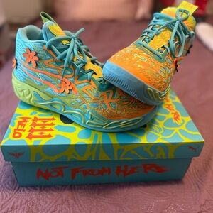 Puma Kids Sneakers - Blue and Yellow